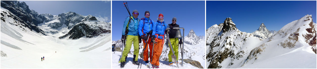 Skitouren Valpelline Prarayer