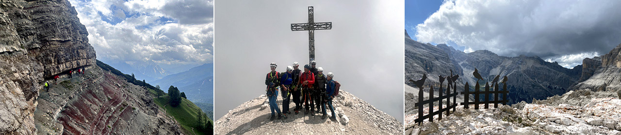 Klettersteige Ampezzaner Dolomiten, Cortina